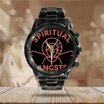 Discover Spiritual Gangster Calendar Steel Band Watch