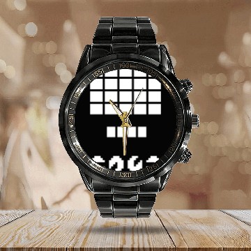 Discover Undertale Mettaton Calendar Steel Band Watch