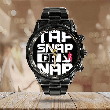 Discover Tap Snap or Nap, Jiu Jitsu Calendar Steel Band Watch