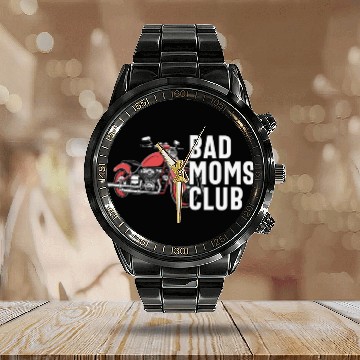 Discover Mother’s Day Bad Moms Club Gift Calendar Steel Band Watch
