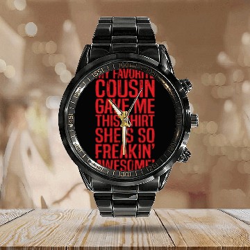 Discover cousin Calendar Steel Band Watch