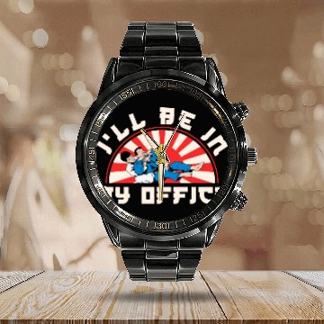 Discover Brazilian Jiu Jitsu MMA Bjj Hugger Calendar Steel Band Watch