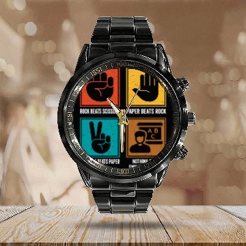 Discover Nothing Beats English Teacher Cool English Calendar Steel Band Watch