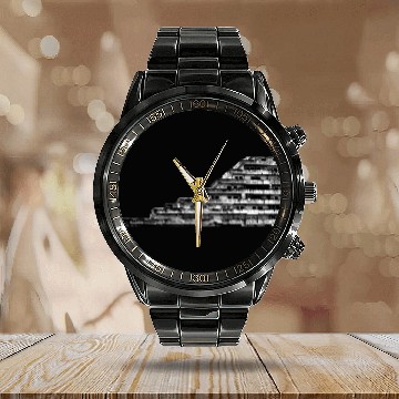 Discover La Vele Di Scampia Napoli - Naples Italy Calendar Steel Band Watch