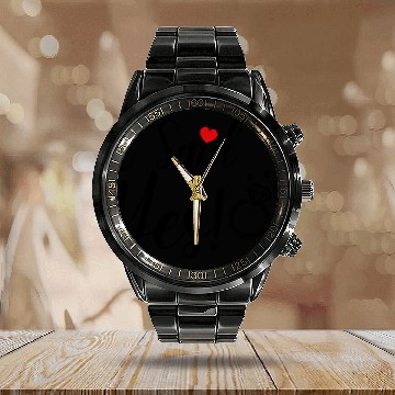 Discover I Said Yes Engagement Calendar Steel Band Watch