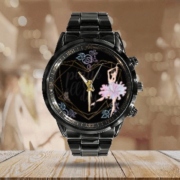 Discover Ballet Dancer Life Proud Ballerina Ballet Dance Calendar Steel Band Watch