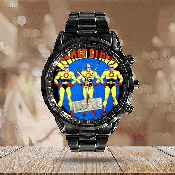 Discover Secret Circle Calendar Steel Band Watch