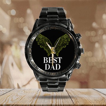 Discover Father Day Calendar Steel Band Watch