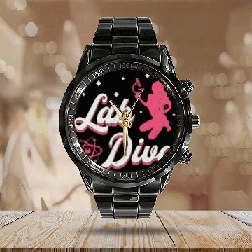 Discover Lab Diva Laboratory Technician Science Lab Tech Calendar Steel Band Watch