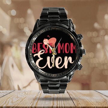 Discover Sloth Sloths, Mom, Mother Best Mom Ever Calendar Steel Band Watch