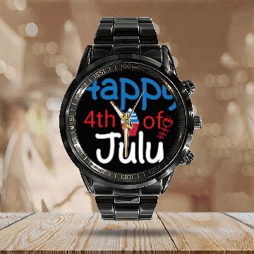 Discover 4th of July Calendar Steel Band Watch,Happy 4th 2022 Calendar Steel Band Watch,Freedom