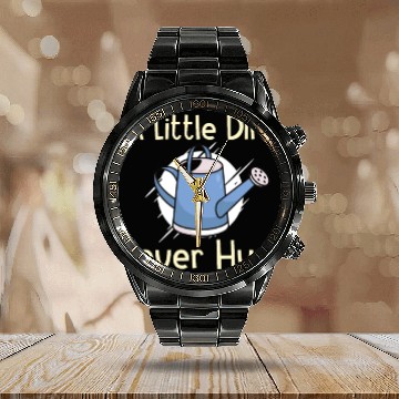 Discover Gardening Plants Gardener Plantation Nature Gift Calendar Steel Band Watch