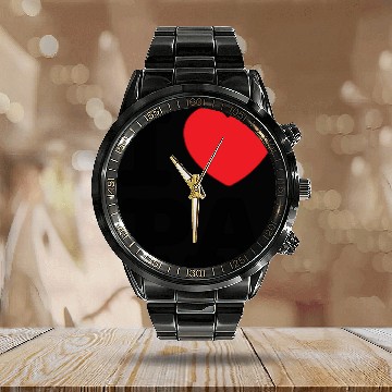 Discover I LOVE PA, I Love Pennsylvania Calendar Steel Band Watch