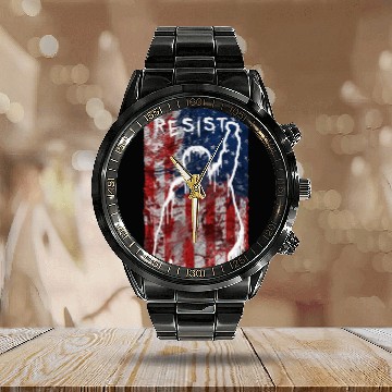 Discover Resist Calendar Steel Band Watch