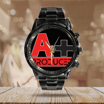 Discover A Plus Producer - Music Production Calendar Steel Band Watch