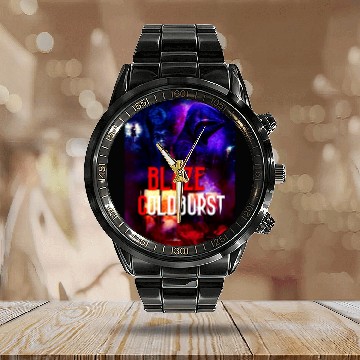 Discover Blaze Goldburst Fantasy Book Thriller Calendar Steel Band Watch