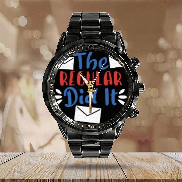 Discover Postal Worker Mail Lady Mail Carrier Postal Calendar Steel Band Watch