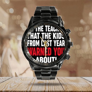 Discover Last Year Teacher Appreciation Gifts Calendar Steel Band Watch