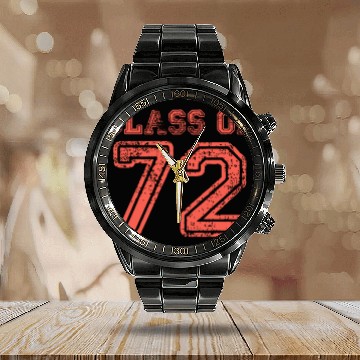 Discover GRADUATION 1972 class of 1972 Calendar Steel Band Watch