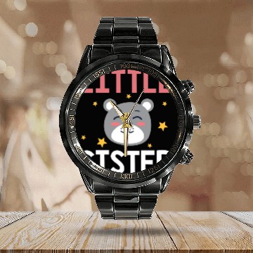 Discover Little Sister Calendar Steel Band Watch