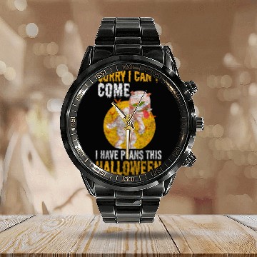 Discover Mummy Horror Calendar Steel Band Watch