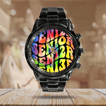 Discover Senior Graduation Back To School Class of 2023 Calendar Steel Band Watch