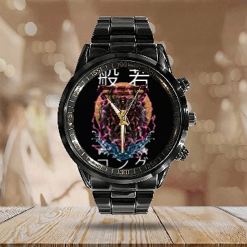 Discover Hannya Gorilla Monster Calendar Steel Band Watch