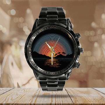Discover Summertime songs - vinyl record Calendar Steel Band Watch