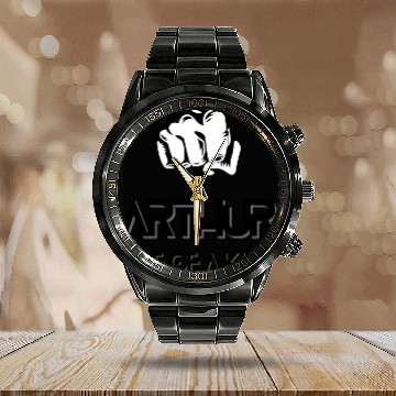 Discover Arthur Name One of a Kind Birthday Anniversary Calendar Steel Band Watch