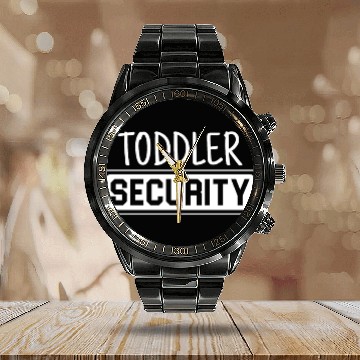 Discover TODDLER SECURITY Calendar Steel Band Watch