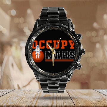 Discover Ocuppy Mars Calendar Steel Band Watch