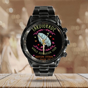 Discover Tardigrade World Domination Tour for Tardigrade Calendar Steel Band Watch