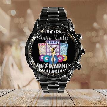 Discover Bingo Card Game Grandma Bingo Player Bingo Cards Calendar Steel Band Watch