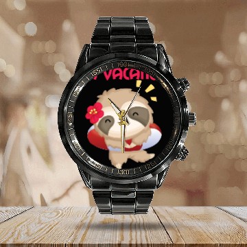 Discover On Vacation Calendar Steel Band Watch Design summer