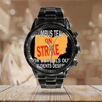 Discover Columbus Ohio Schools Teacher Strike Calendar Steel Band Watch