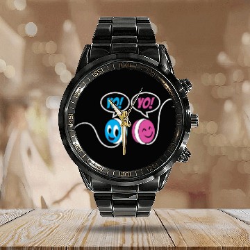 Discover Yoyo Spanish Teacher Gift Yo Yo Calendar Steel Band Watch