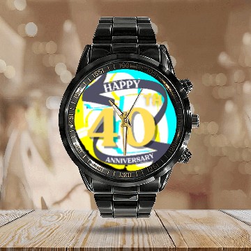 Discover ANNIVERSARY 40 Calendar Steel Band Watch