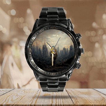 Discover Apocalypse end of the wolrd painting Calendar Steel Band Watch