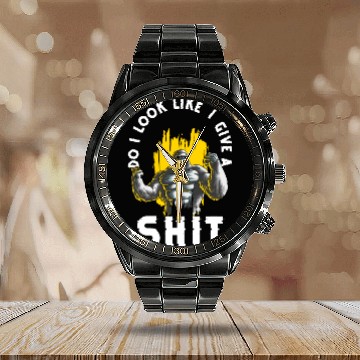 Discover Gorilla Training Wilderness Calendar Steel Band Watch
