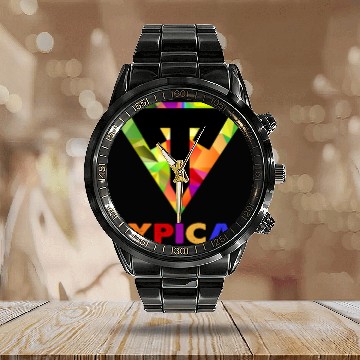 Discover Typical Gamer Calendar Steel Band Watch