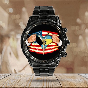Discover Bahamian Who Live in America Bahamas Flag Calendar Steel Band Watch