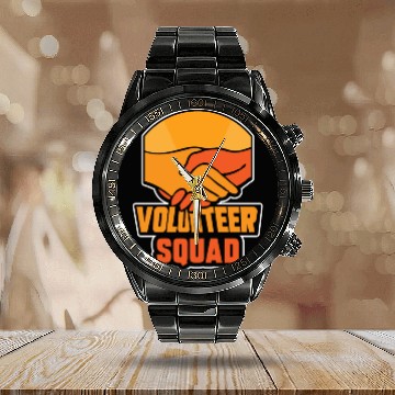 Discover Volunteer Squad Volunteers Unpaid Volunteering Calendar Steel Band Watch