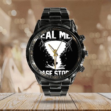 Discover Storm hunting Calendar Steel Band Watch