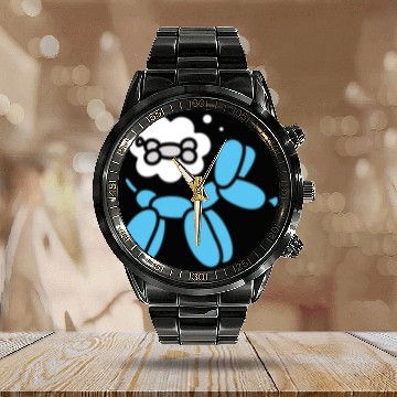 Discover Balloon animal balloon twister balloon dog bone Calendar Steel Band Watch