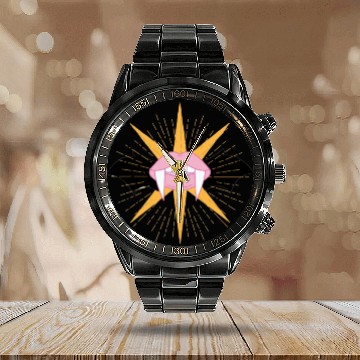 Discover BACK TO SCHOOL HALLOWEN DESIGN SHINING VAMPIRE Calendar Steel Band Watch