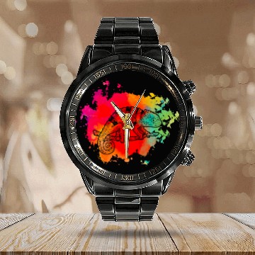 Discover Chameleon Calendar Steel Band Watch