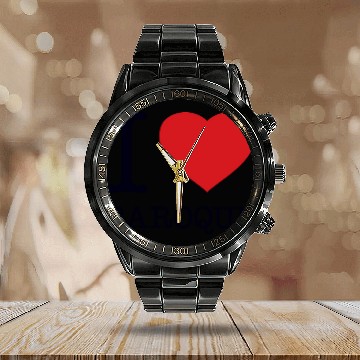 Discover I LOVE BAROQUE Calendar Steel Band Watch