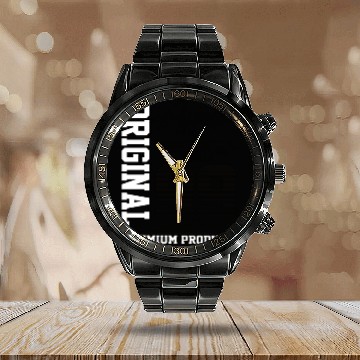 Discover 1999 Vintage Birthday Vintage Gift Retro Calendar Steel Band Watch