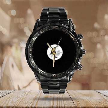 Discover LIVE BY THE SUN whit Calendar Steel Band Watch