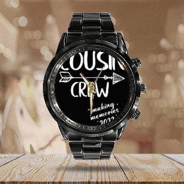Discover Cousin Crew Making Memories 2022 Friends Reunion Calendar Steel Band Watch